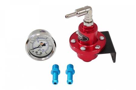 D1Spec Fuel pressure regulator Red