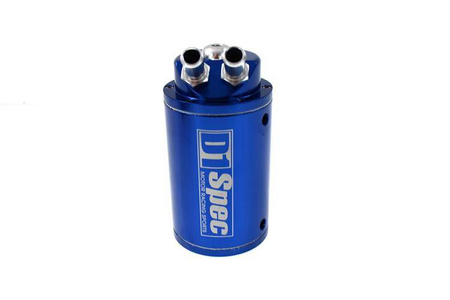 Oil catch tank D1Spec 15mm Blue + Filtr