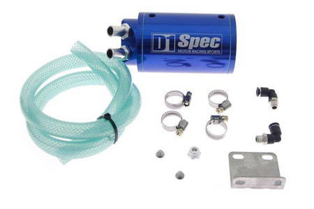 Oil catch tank D1Spec 15mm Blue