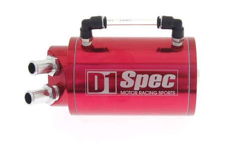 Oil catch tank D1Spec 15mm Red